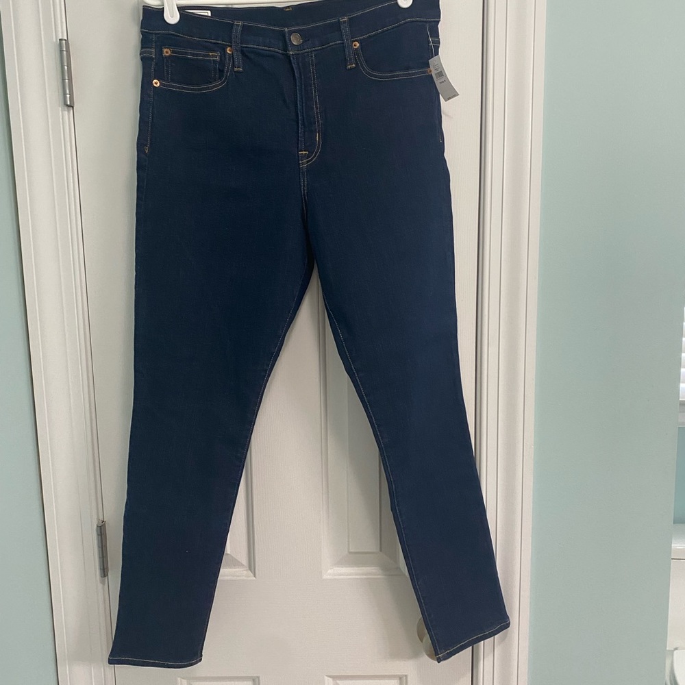 NWT Gap High Rise Jeans, 14 / 32R
